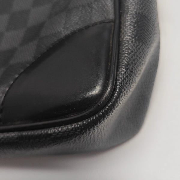 PORTE-DOCUMENTS Damier Graphite Coated Canvas Black