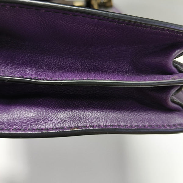 Olimpia Knot Lambskin Purple