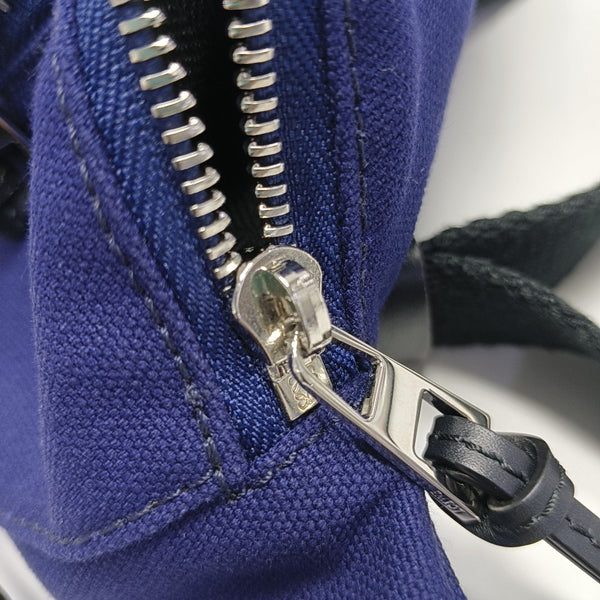 Canvas Belt Bag Blue