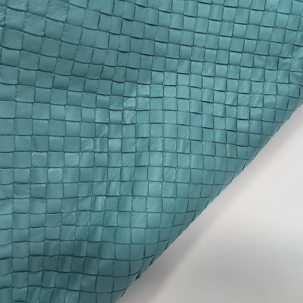 Calfskin Shoulder Bag Blue