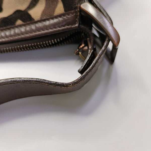 Fabric Shoulder Bag Multicolor