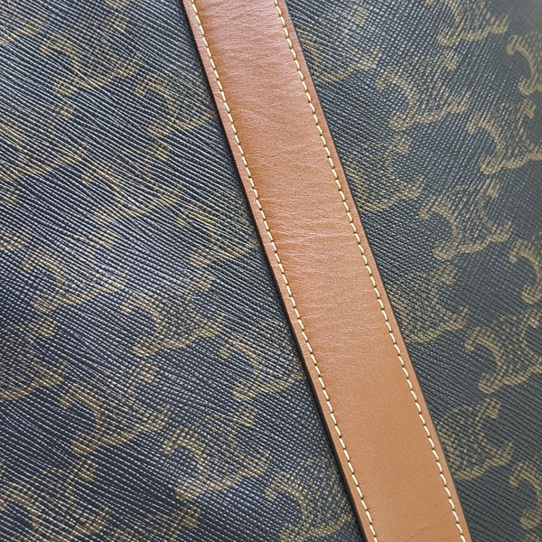 TRIOMPHE CANVAS Medium Coated Canvas Brown