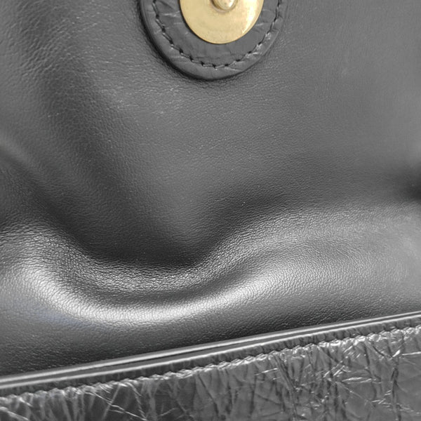 Crush Small Calfskin Black