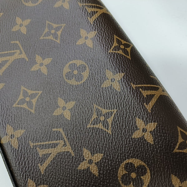 FÉLICIE Monogram Coated Canvas Brown