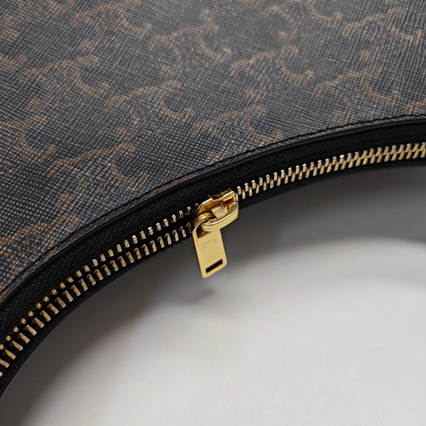 Authenticated pre-owned AVA Coated Canvas Brown - Top Handle Bag at Looply