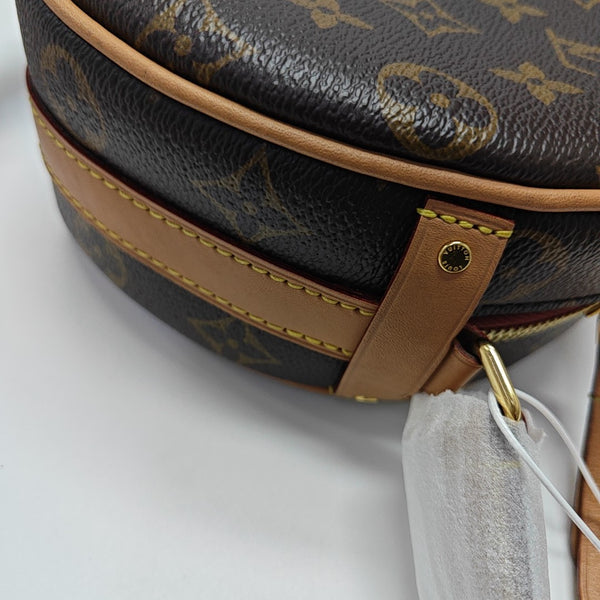 BOITE CHAPEAU PM Monogram Coated Canvas Brown