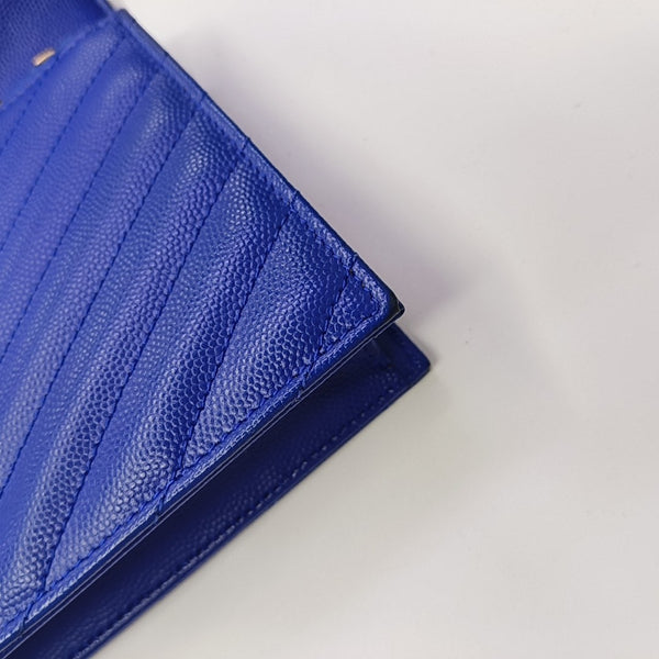MONOGRAM WOC Chevron Calfskin Blue
