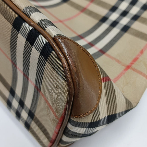 Canvas Top Handle Bag Beige