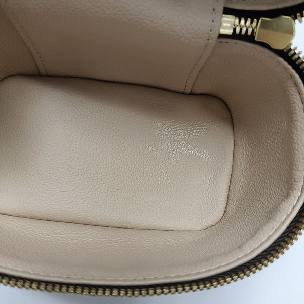 NICE Super Mini Monogram Coated Canvas Brown