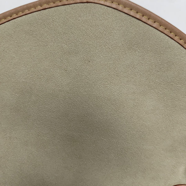 SAUMUR BB Monogram Coated Canvas Brown