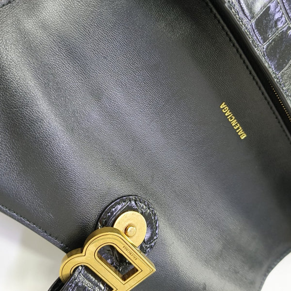 Downtown Super Mini Calfskin Black