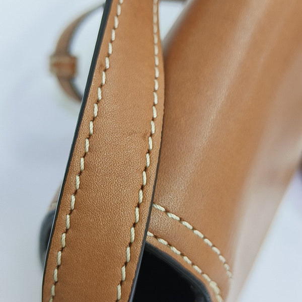 CRÉCY Small Calfskin Brown