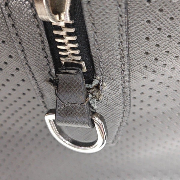 Calfskin Shoulder Bag Gray