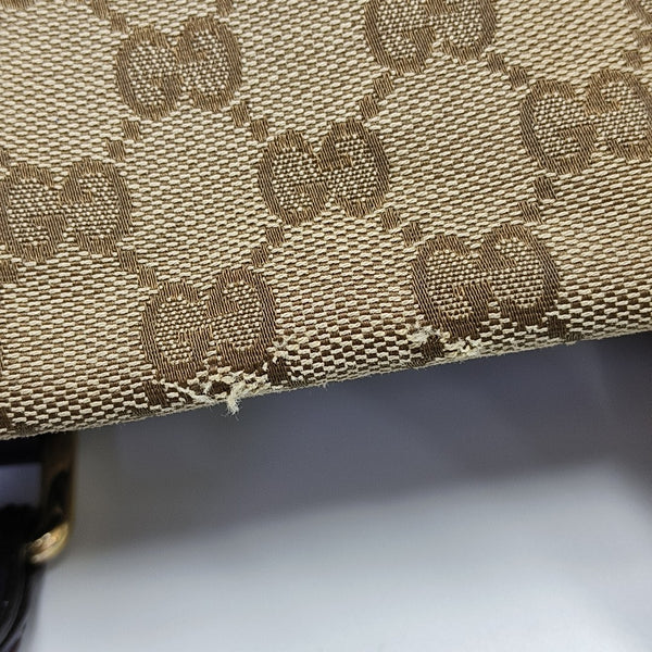 Boston Monogram Canvas Beige