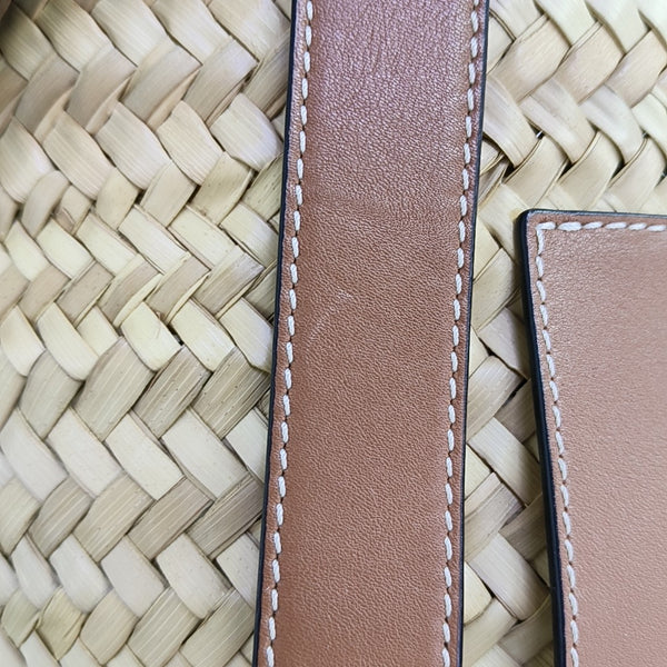 Basket Straw Beige