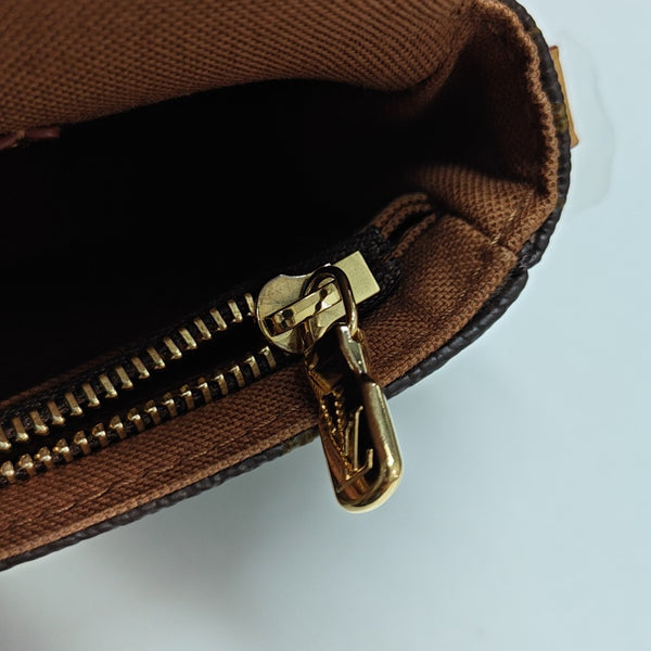 IVY Monogram Coated Canvas Brown