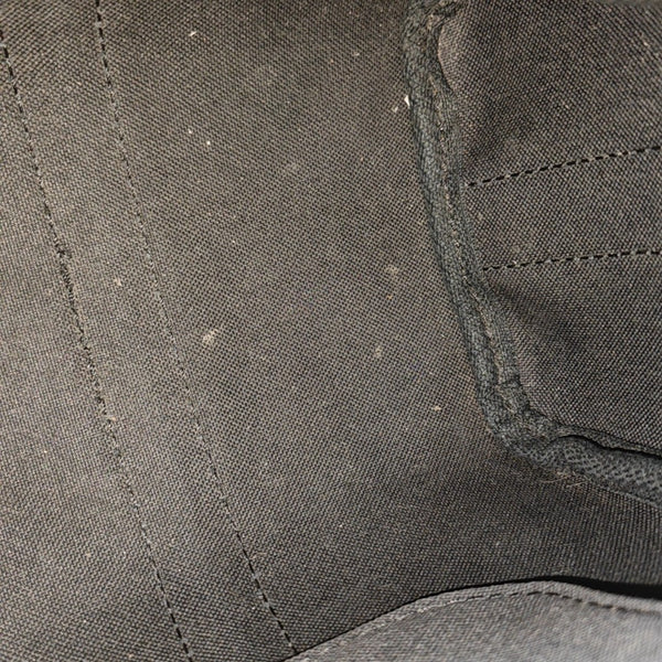 KEEPALL 25 Monogram Coated Canvas Black