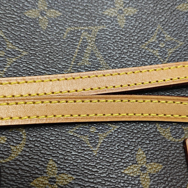 SPONTINI Monogram Coated Canvas Brown