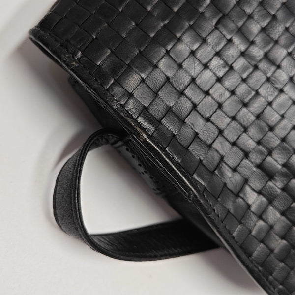 Calfskin Shoulder Bag Black