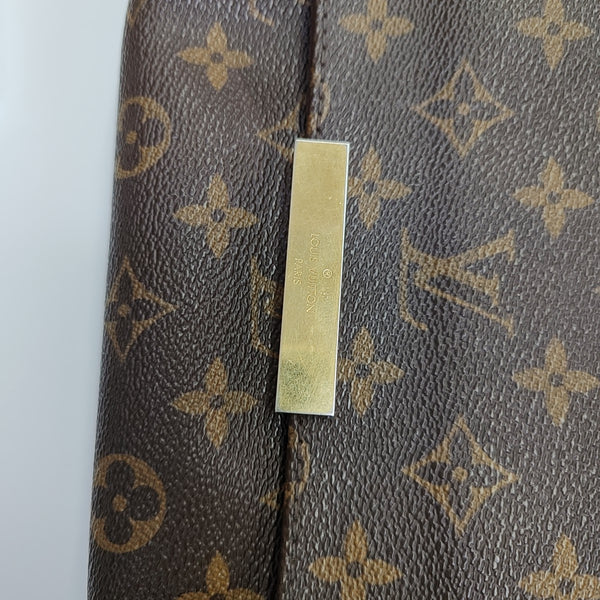 FAVORITE PM Coated Canvas Brown