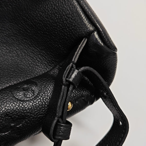 SORBONNE Monogram Calfskin Black