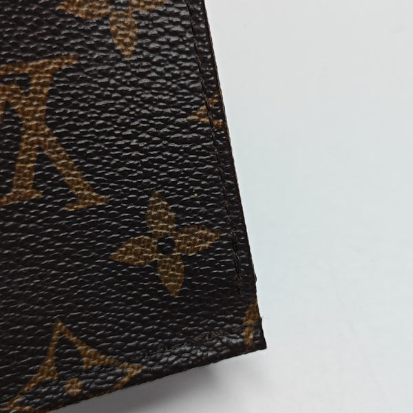 TOILET POCKET 15 Monogram Coated Canvas Brown