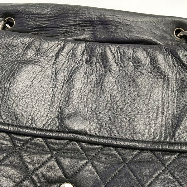 Quilted Lambskin Gray