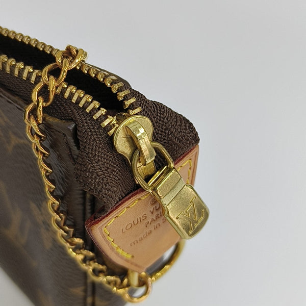 ACCESSOIRES Mini Monogram Coated Canvas Brown