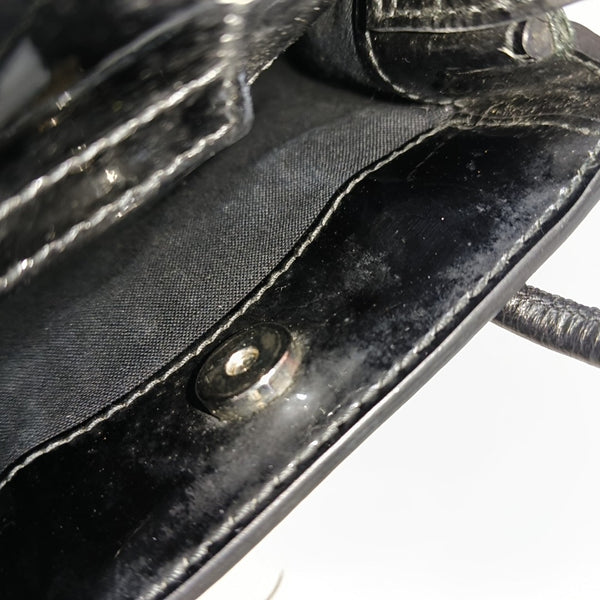 Shopping Bag Calfskin Black