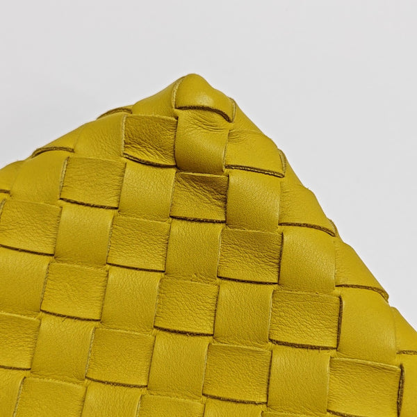 Calfskin Clutch Yellow