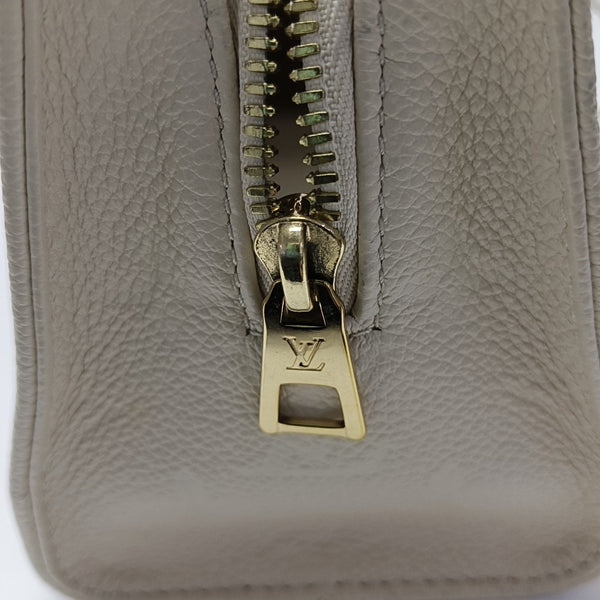 ONTHEGO EAST WEST PM Monogram Calfskin White