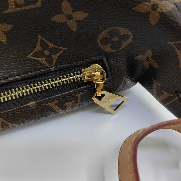 BUMBAG Monogram Coated Canvas Brown