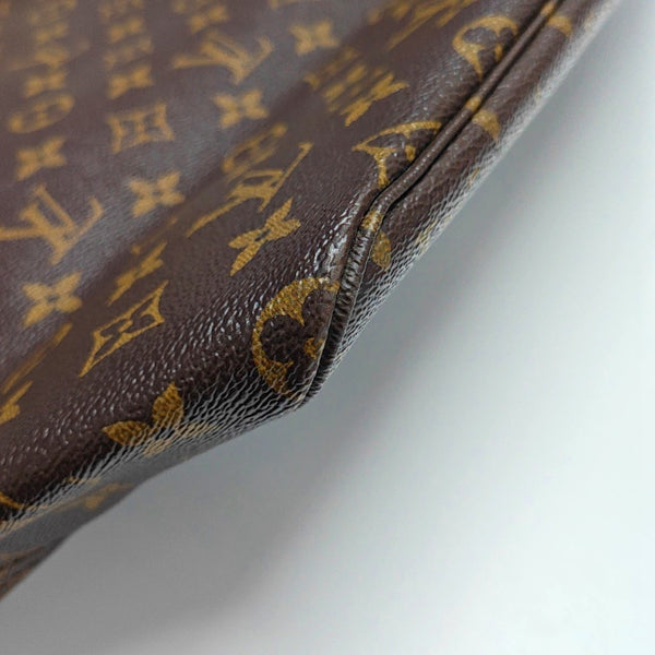 NEVERFULL GM Monogram Coated Canvas Brown