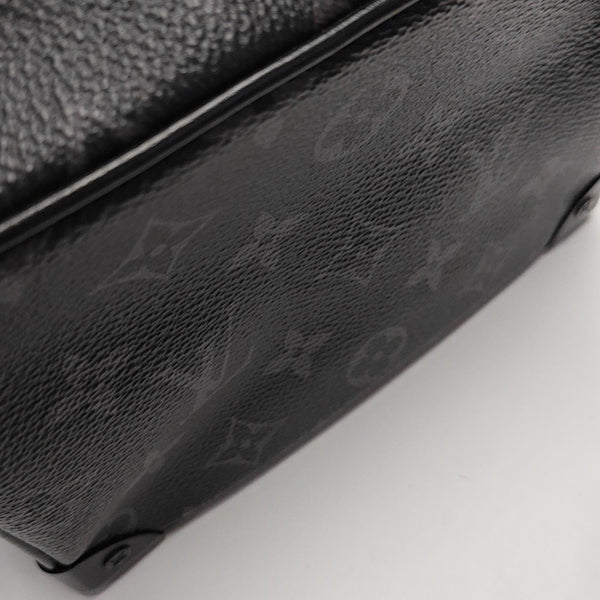 SOFT TRUNK Mini Monogram Coated Canvas Black
