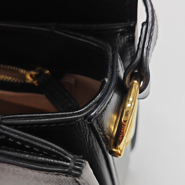 Horsebit 1955 Small Calfskin Black