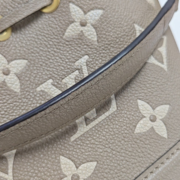 NOÉ Nano Monogram Calfskin Gray