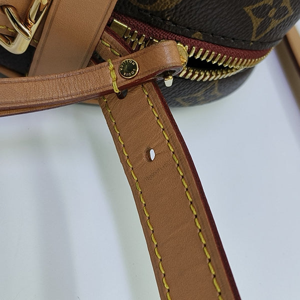 BOITE CHAPEAU PM Monogram Coated Canvas Brown