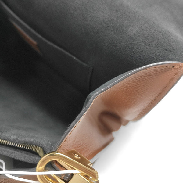 DAUPHINE MM Monogram Coated Canvas Brown
