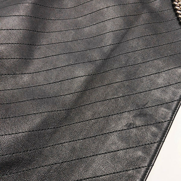 Blondie Medium Quilted Calfskin Black