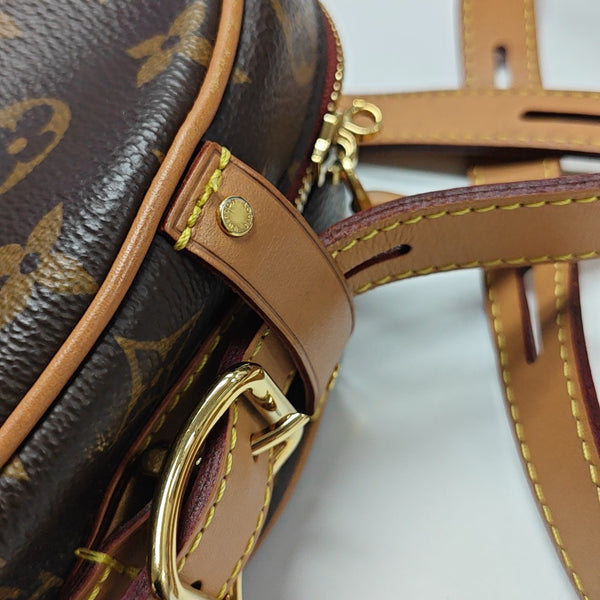 BOITE CHAPEAU MM Monogram Coated Canvas Brown