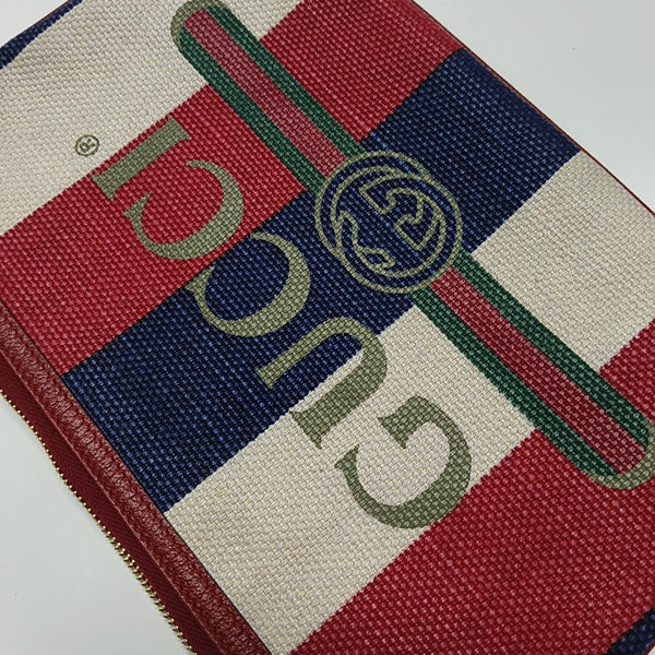 Canvas Clutch Multicolor