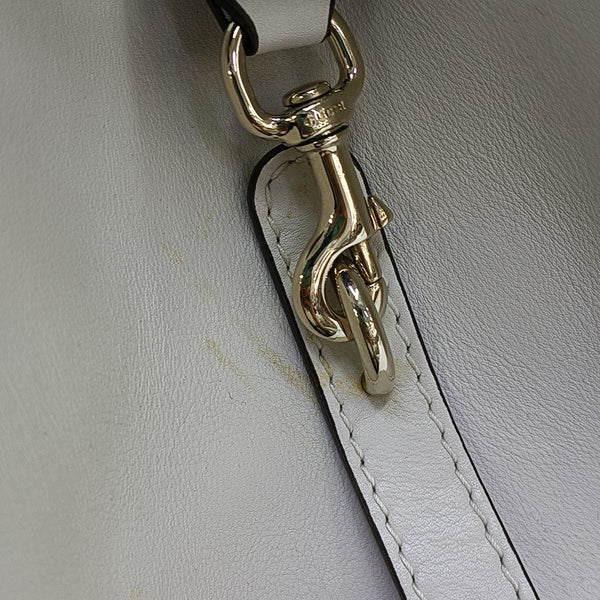 Stirrup Calfskin White