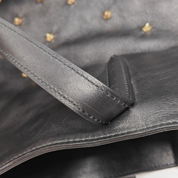 Calfskin Tote Bag Black