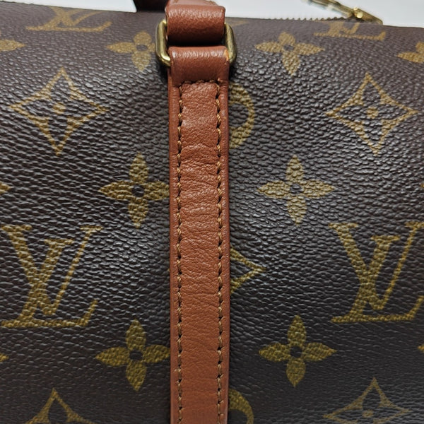 PAPILLON 30 Monogram Coated Canvas Brown