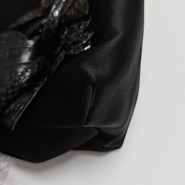 Silk Satin Black
