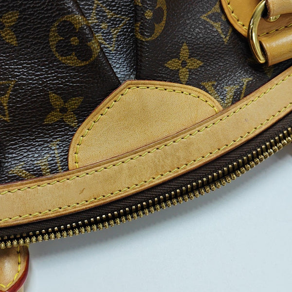 TIVOLI PM Monogram Coated Canvas Brown