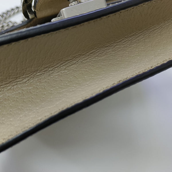 Dionysus Mini Monogram Coated Canvas Beige