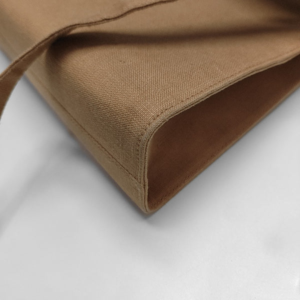 Fabric Shoulder Bag Brown