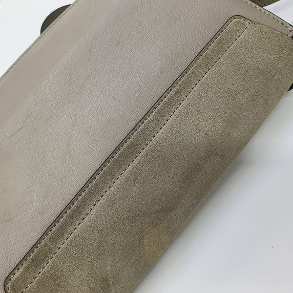 Faye Small Suede Gray