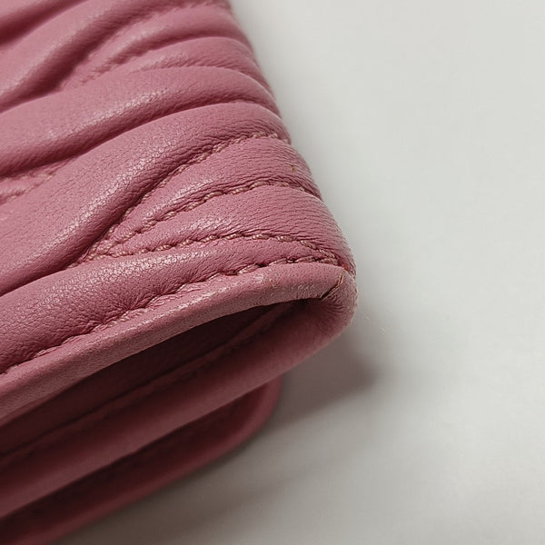 Lambskin Wallet Pink